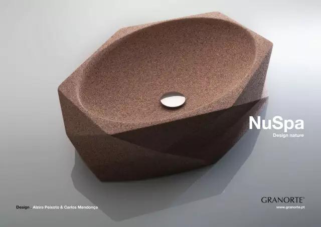 天然舒適，氣質(zhì)隨心的軟木浴缸和洗臉盆